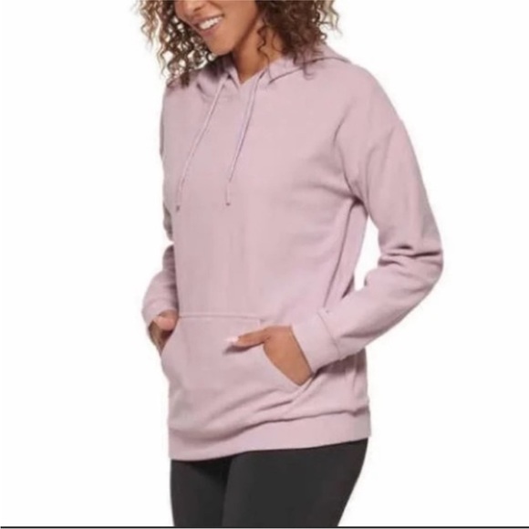 Marc New York - Andrew Marc Ribbed Brushed Hoodie - Picture 1 of 13